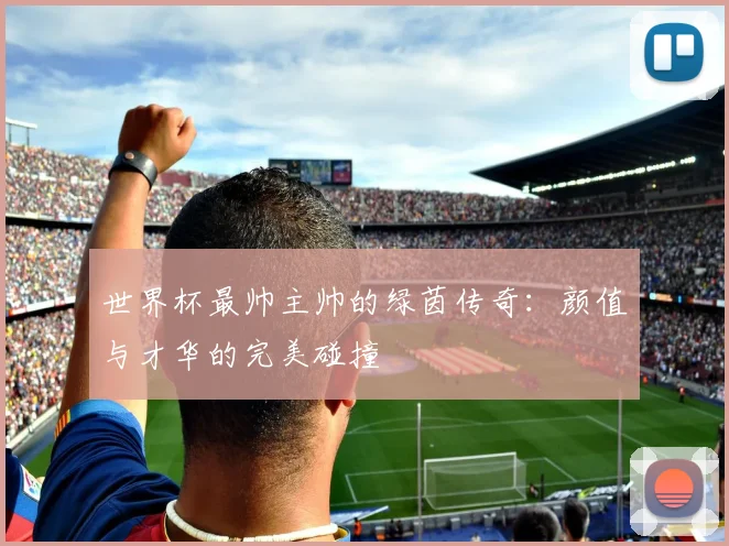 世界杯最帅主帅的绿茵传奇：颜值与才华的完美碰撞