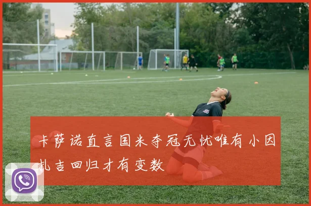 卡萨诺直言国米夺冠无忧唯有小因扎吉回归才有变数