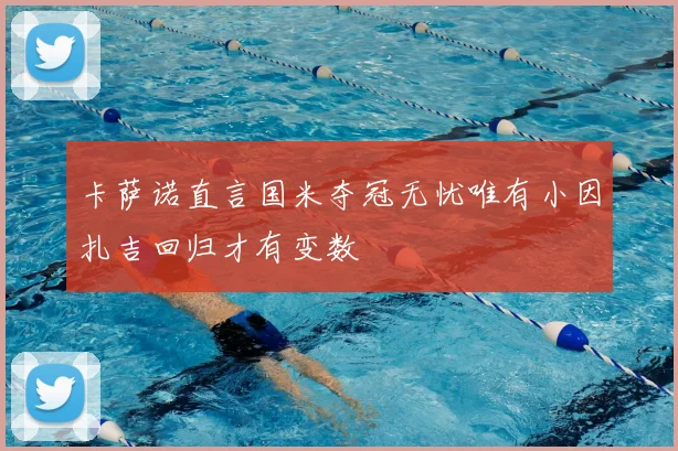 卡萨诺直言国米夺冠无忧唯有小因扎吉回归才有变数